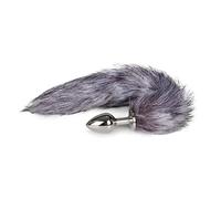 EasyToys Silver Fox Tail Plug