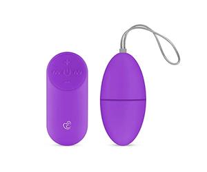 EasyToys Vibrating Egg with Wireless Remote Control - Couple Love Egg for an Exciting Foreplay- Purple