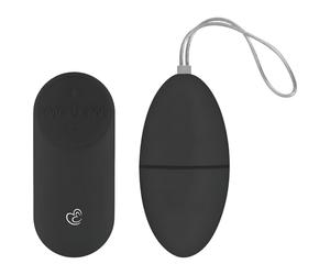 EasyToys - Wearable 7-Pattern Remote Control Vibrating Egg (Black)