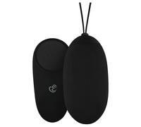 EasyToys - wearable, rechargeable, waterproof remote-control vibrating egg (black)