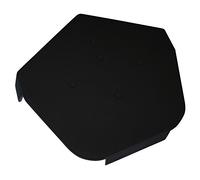 EasyVerge U Dry Verge Apex End Gable Cap - Universal Angle, Black