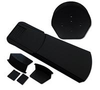 EasyVerge U Dry Verge Kit Gable Roof Edge (32 Pack) - Rounded, Black