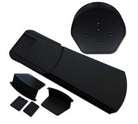 EasyVerge U Dry Verge Roof Kit - 56 Units, Domed Half Round, Black