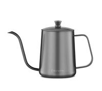 Easyworkz Gage Gooseneck Pour Over Coffee Kettle 600ml Stainless Steel 304 Coffee Pot with Long Narrow Spout Hand Drip Kettle