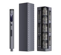 EasyWox 57-in-1 Electric Screwdriver Set | 500mAh Lithium Battery | Fast Charge in 90 Minutes | Torque 0.1-0.35N.M | 1-Hour Continuous Use | 52 Common Bits & Tools in Magnetic Storage Box