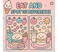 Eat and Spot the Difference Coloring Book