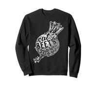 Eat Beets Not Meats - Veggies Vegan, Love Animals Vegetarian Sweatshirt