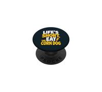 Eat Corn Dog Lover State Fair PopSockets Adhesive PopGrip