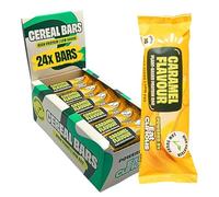 Eat Curious Protein Bars | High Protein, Low Sugar, High Fibre Vegan Snack | Caramel Flavour | Healthy Low-Fat Energy Bars | 24 × 38g