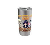 Eat Drink Be Scary Halloween Party Stainless Steel Insulated Tumbler