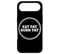 Eat Fat Burn Fat Keto Ketogenic Carnivore Diet Paleo Quote Case for iPhone Air