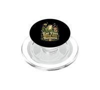 Eat Flies Mind Your Business Frog Mushroom Garden PopSockets PopGrip for MagSafe