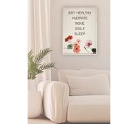 Eat Healthy, Hydrate, Move, Smile, Sleep: 100 Lined Notebook Pages