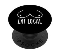 Eat Local Baby Breast Feeding PopSockets Adhesive PopGrip
