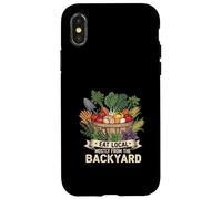 Eat Local Mostly From The Backyard Homestead Life Case for iPhone X/XS