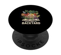 Eat Local Mostly From The Backyard Homestead Life PopSockets Adhesive PopGrip