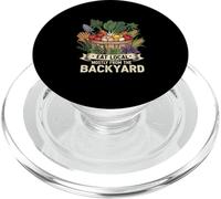 Eat Local Mostly From The Backyard Homestead Life PopSockets PopGrip for MagSafe