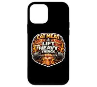 Eat Meat And Lift Heavy Things Carnivore Gym Wheight Lifting Case for iPhone 12 mini