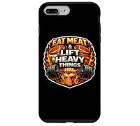 Eat Meat And Lift Heavy Things Carnivore Gym Wheight Lifting Case for iPhone 7 Plus/8 Plus