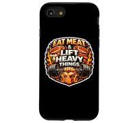 Eat Meat And Lift Heavy Things Carnivore Gym Wheight Lifting Case for iPhone SE (2020) / 7/8