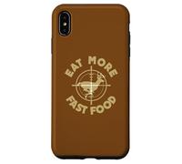 Eat More Fast Food Deer Hunter Case for iPhone XS Max