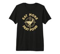 Eat More Fast Food Deer Hunter Premium T-Shirt