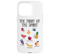 Eat More Fruit Healthy Lifestyle Motif Case for iPhone 15 Pro Max