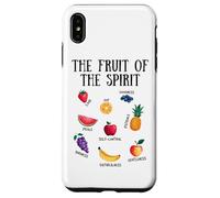 Eat More Fruit Healthy Lifestyle Motif Case for iPhone XS Max
