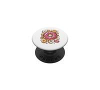 Eat More Holes Donut Doughnut Lover Pun Foodie PopSockets Adhesive PopGrip