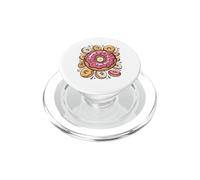Eat More Holes Donut Doughnut Lover Pun Foodie PopSockets PopGrip for MagSafe