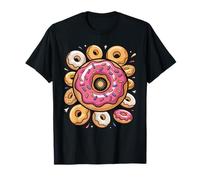 Eat More Holes Donut Doughnut Lover Pun Foodie T-Shirt
