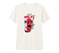 Eat More Meat (Funny Anti Vegan Statement) Premium T-Shirt