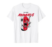 Eat More Meat (Funny BBQ Anti Vegan Carnivore Statement) T-Shirt
