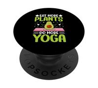 Eat More Plants Do More Yoga PopSockets Adhesive PopGrip