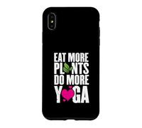Eat More Plants Do More Yoga Vegan Workout Case for iPhone XS Max