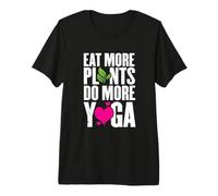 Eat More Plants Do More Yoga Vegan Workout Premium T-Shirt