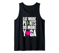 Eat More Plants Do More Yoga Vegan Workout Tank Top
