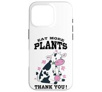 Eat more plants, Vegan and Vegetarian Day, Animal rights Case for iPhone 16 Pro