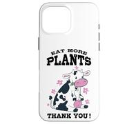 Eat more plants, Vegan and Vegetarian Day, Animal rights Case for iPhone 16 Pro Max