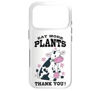 Eat more plants, Vegan and Vegetarian Day, Animal rights Case for iPhone 17 Pro