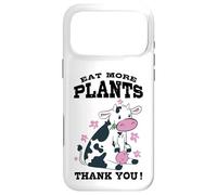 Eat more plants, Vegan and Vegetarian Day, Animal rights Case for iPhone 17 Pro Max