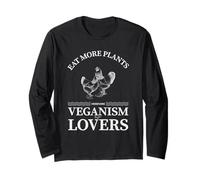 Eat More Plants Veganism is for Lovers (Herbivore Statement) Long Sleeve T-Shirt