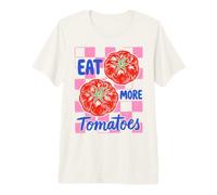 Eat More Tomatoes Tomato Gardening Vegetable Garden Lover Premium T-Shirt