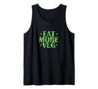 Eat More Veg Vegetarian Healthy Tank Top
