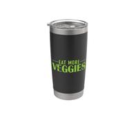 Eat More Veggies Plant Based Stainless Steel Insulated Tumbler