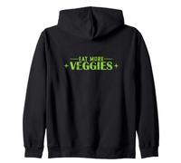 Eat more Veggies Plant based Zip Hoodie