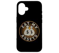 Eat My Assets Shirt Funny Financial Advisor Economist Case for iPhone 16
