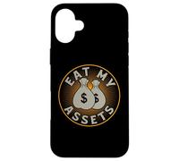 Eat My Assets Shirt Funny Financial Advisor Economist Case for iPhone 16 Plus