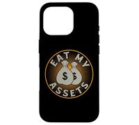 Eat My Assets Shirt Funny Financial Advisor Economist Case for iPhone 16 Pro