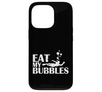 Eat My Bubbles Funny Swimming Scuba Diver Case for iPhone 13 Pro